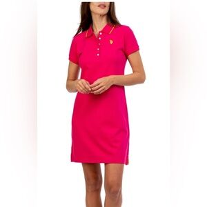 Pink Polo Dress